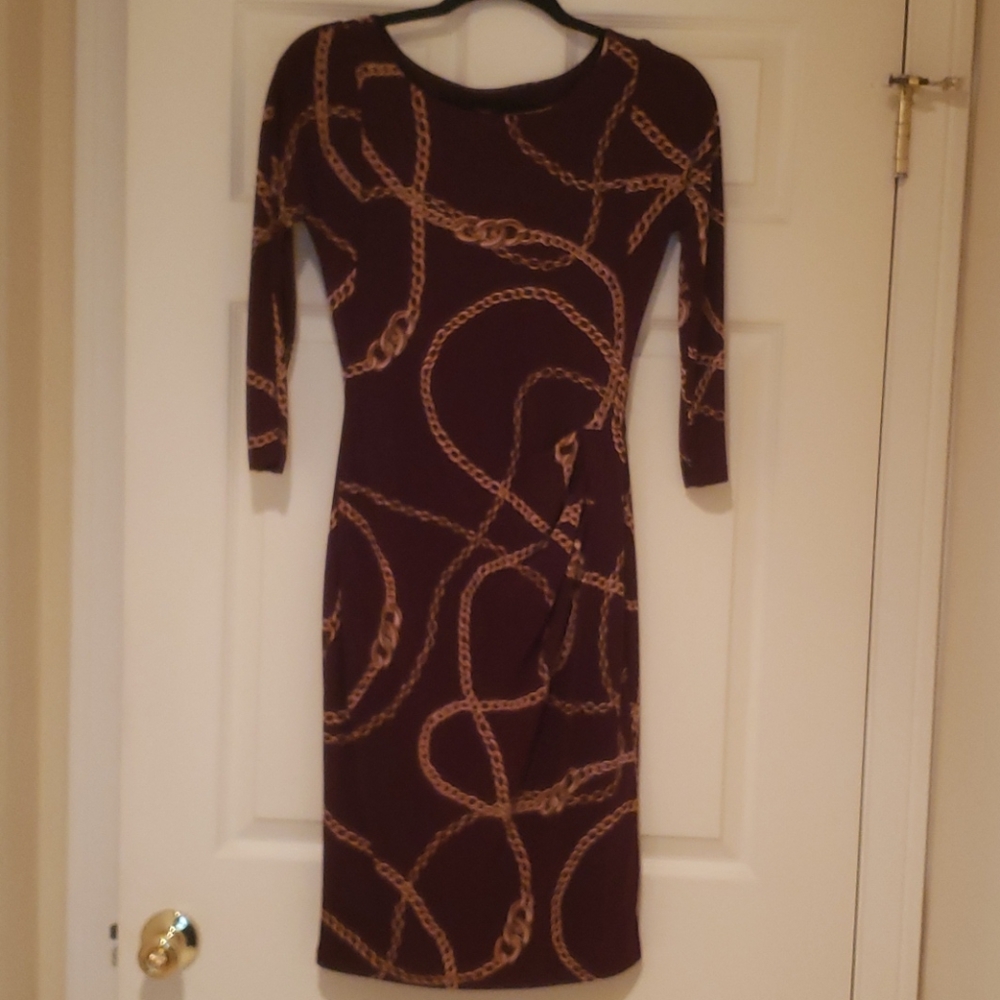 Ralph Lauren chain link dress size 2
